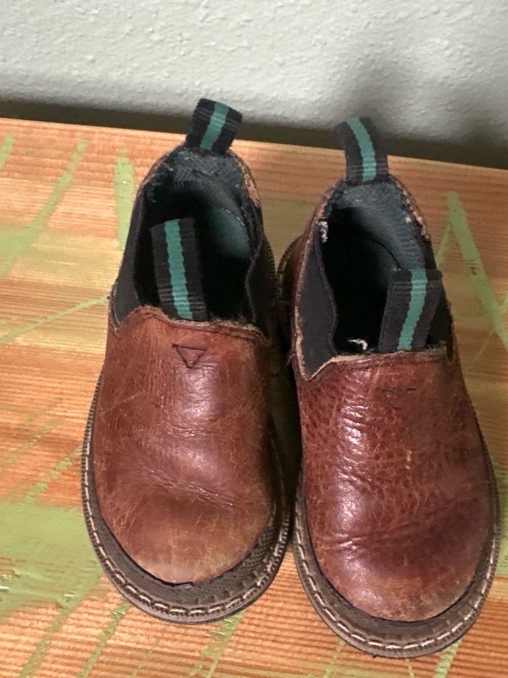 Georgia Boot Kids Brown Leather Pull-On Boots